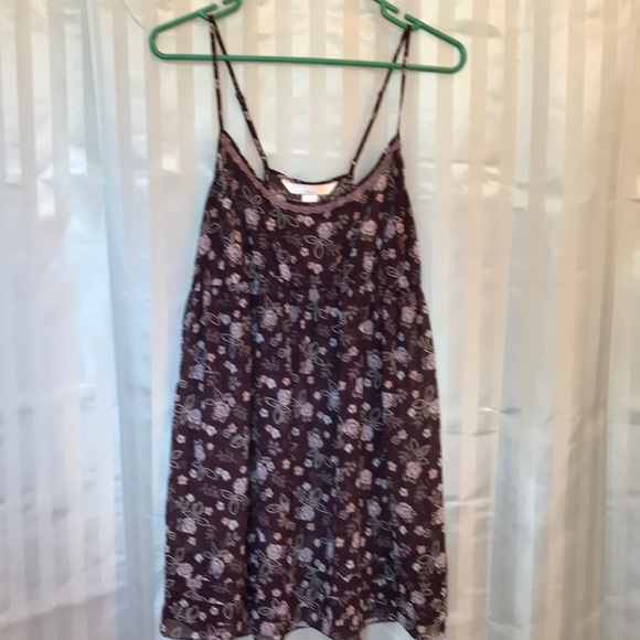 Victoria’s Secret Angels Other - Victoria’s Secret Angels maroon floral Large night